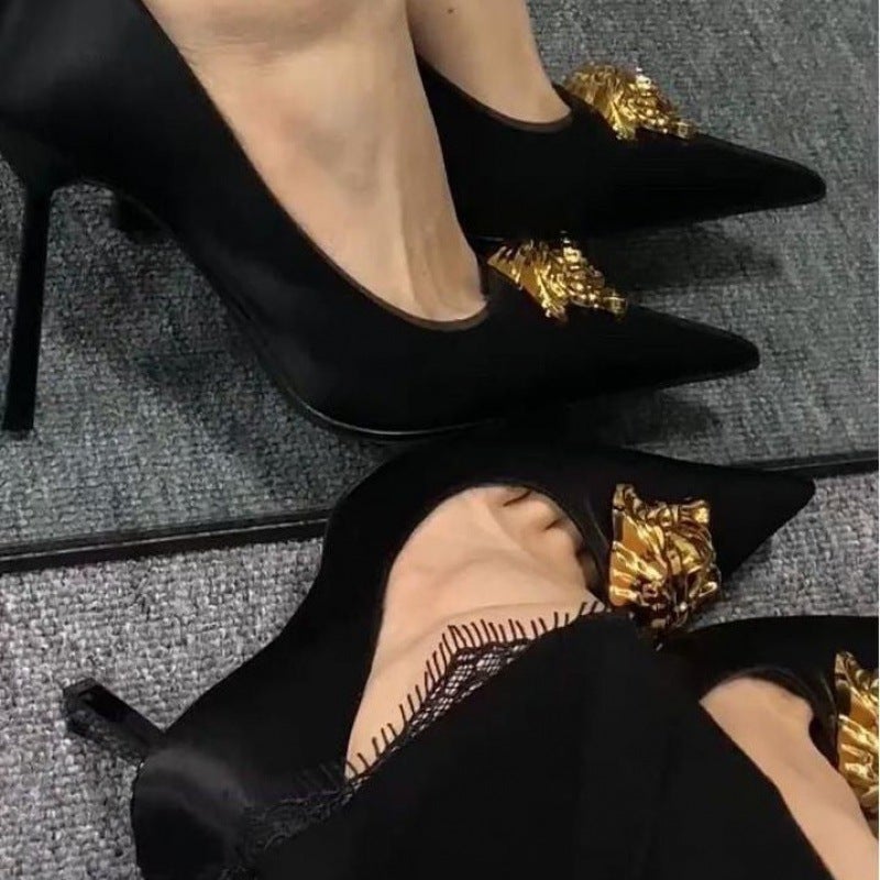 Designed With Pointed Toes, Beautiful High-End Stiletto Heels, Catwalk High Heels For Women, 2023 New Shoes - Image 2